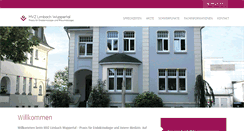 Desktop Screenshot of endokrinologie-wuppertal.de