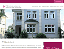 Tablet Screenshot of endokrinologie-wuppertal.de